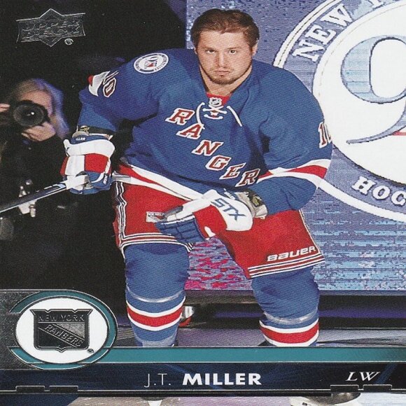 J. T. Miller NYR Hockey Card Collection - Picture 2 of 4